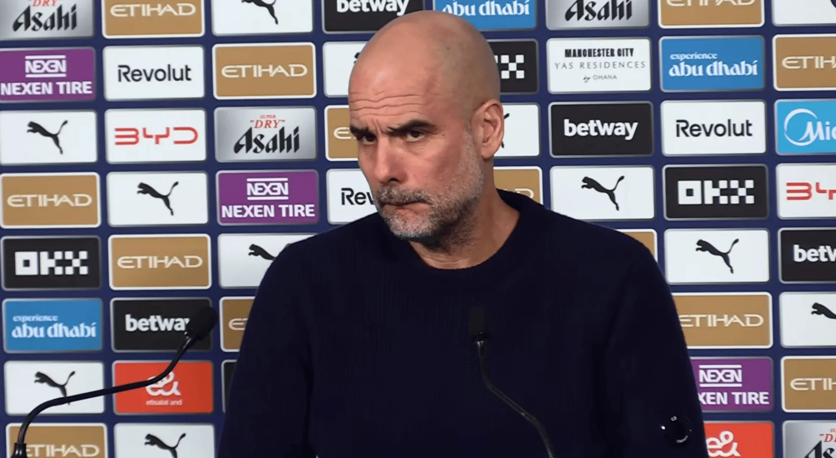 网页版登录-瓜迪奥拉：总体而言曼城踢得很好；裁判？以前说过不想再说